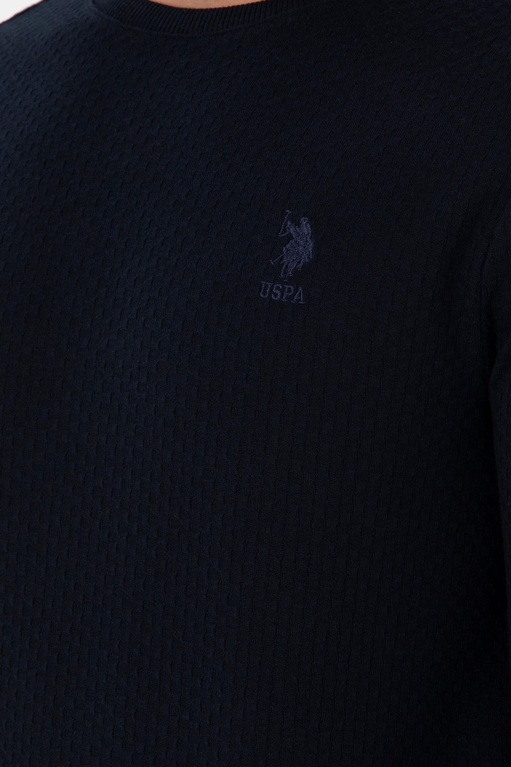 Мужской темно-синий свитшот Неожиданная скидка в корзине - U.s. polo assn фото 7