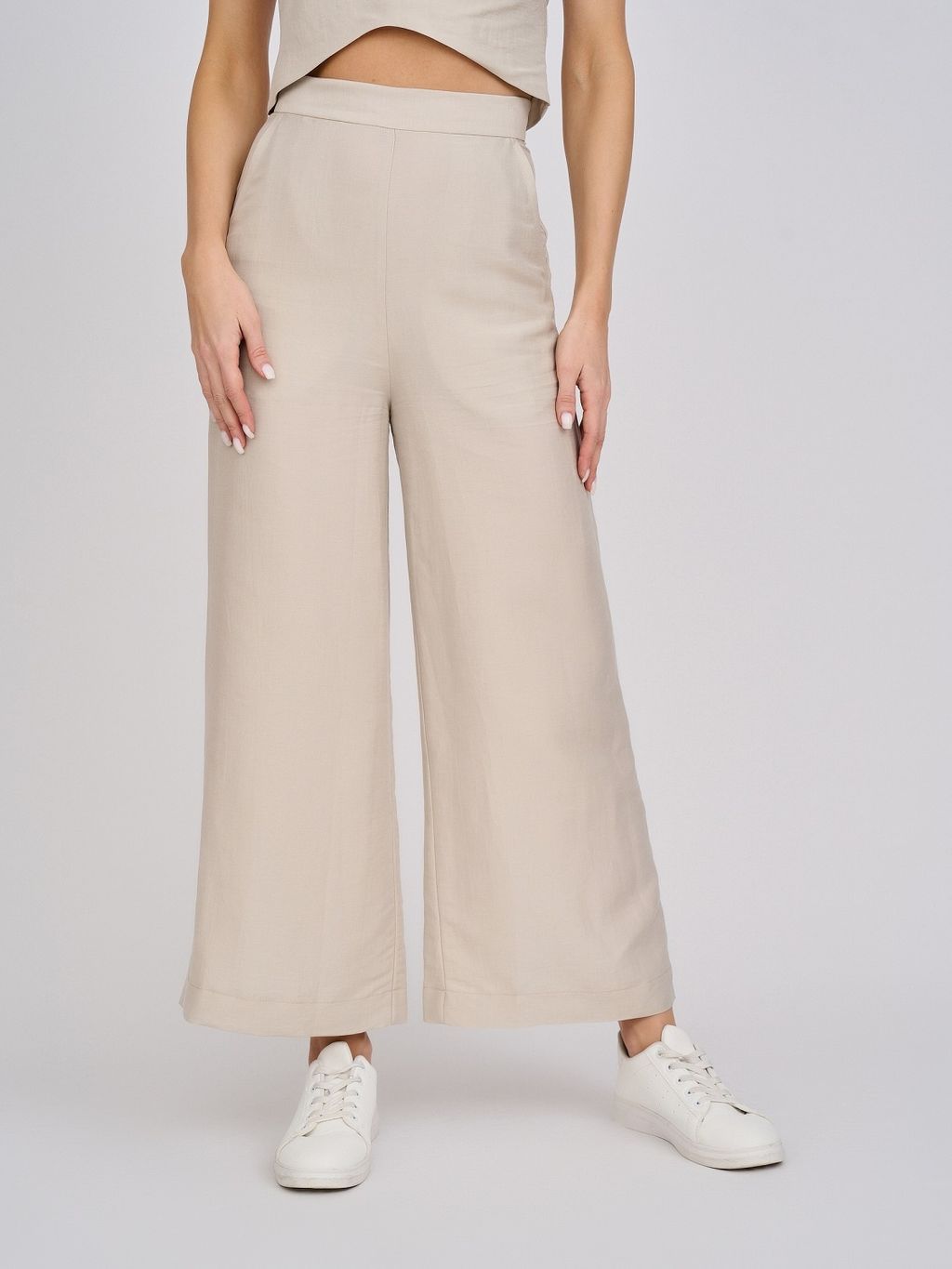 Брюки 222.110072/молочный - Seven senses фото 4