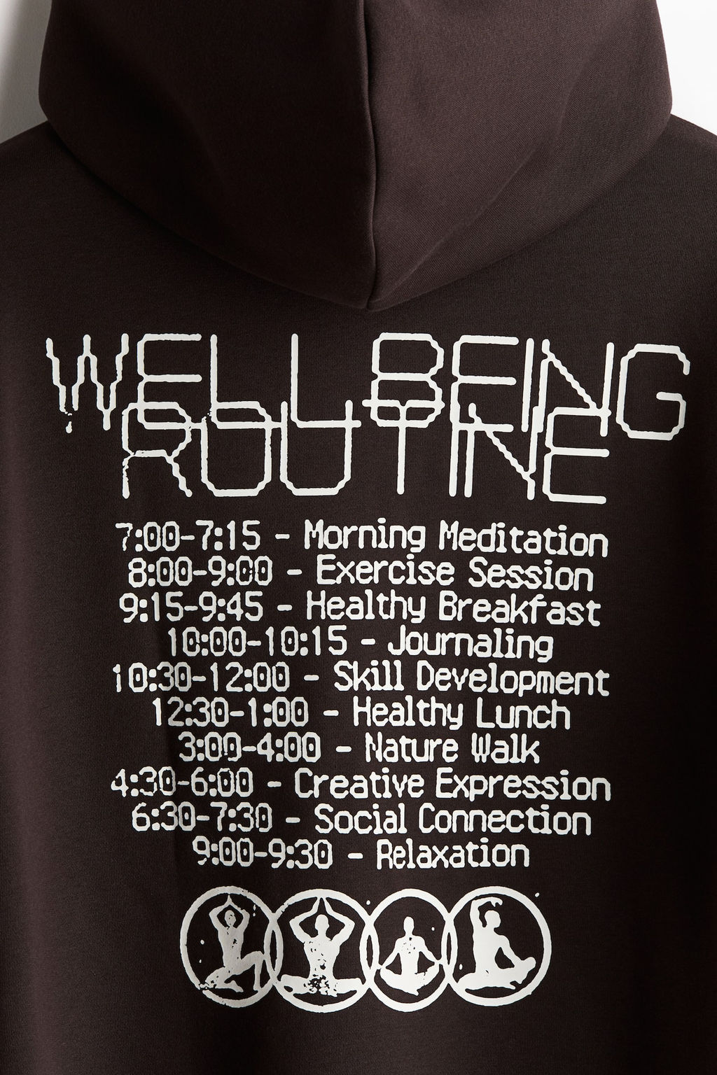 Sudadera con capucha y estampado Loose Fit - H&m фото 7