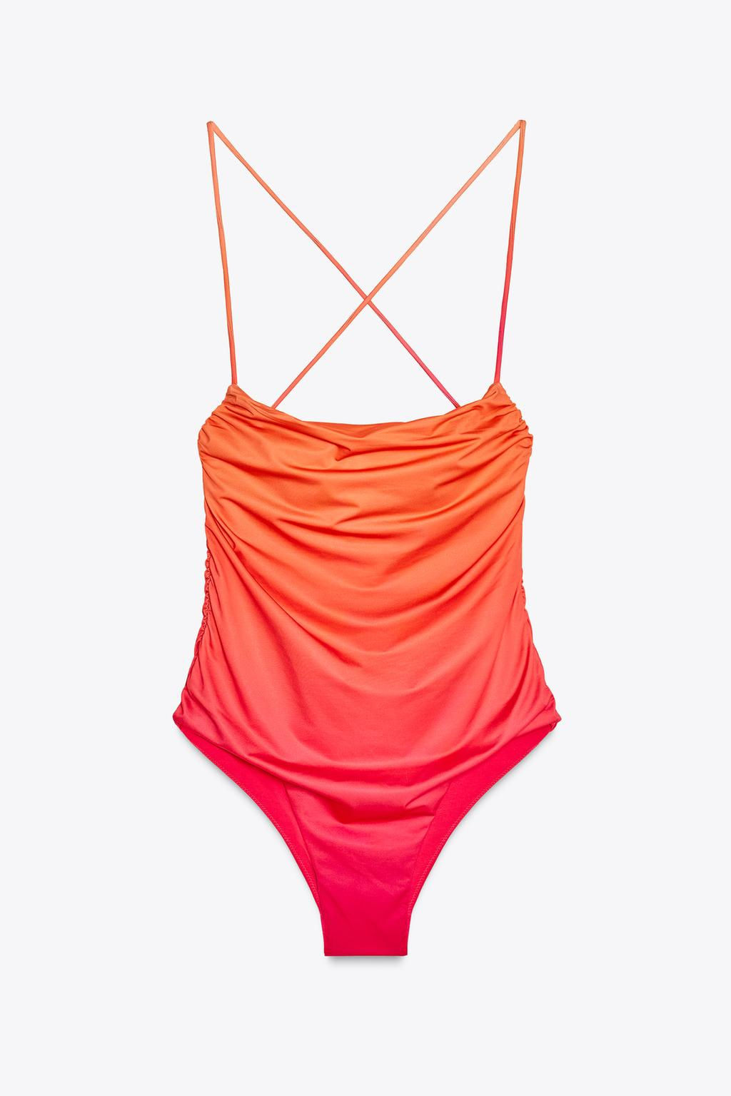 GATHERED SWIMSUIT - Zara фото 5