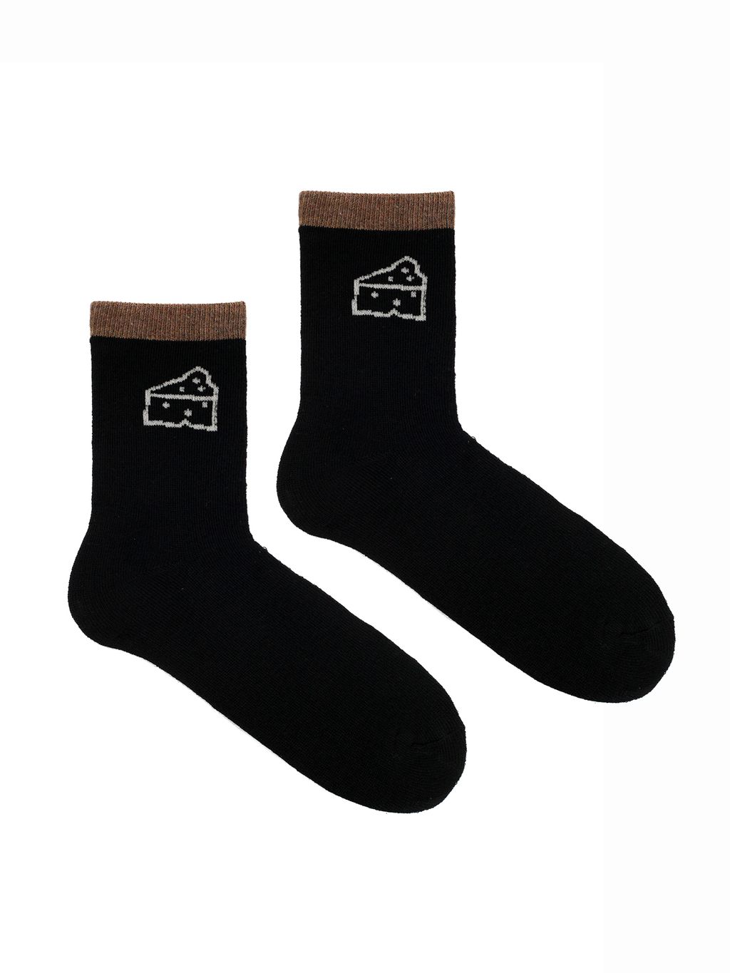 Носки р.35-40 Махровые Food Сыр - Krumpy фото 4