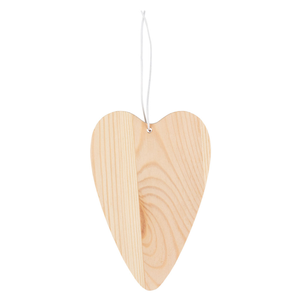 Заготовка для декорирования Mr. Carving МН-54 Заготовка на подвесе сосна 10 х 12 х 1.8 см Сердце №1 (12см)
