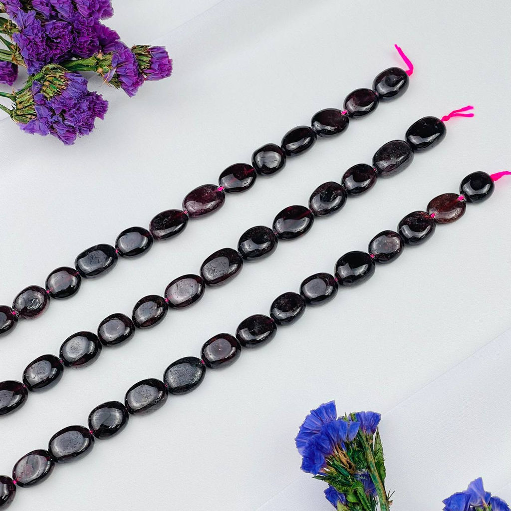 Бусины для украшений из Граната 40 см