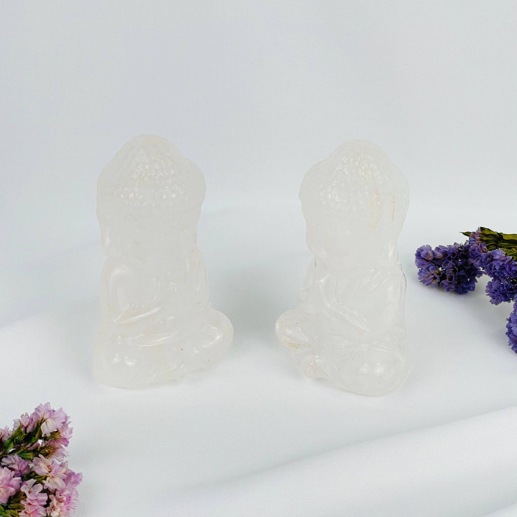 Статуэтка Будда из Горного Хрусталя - Радуга самоцветов фото 2