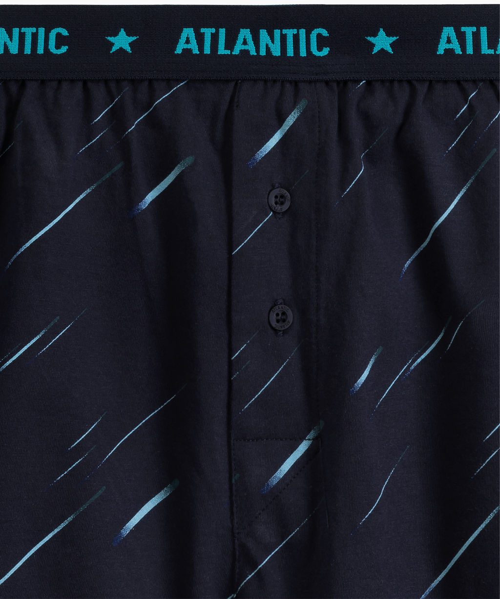 ATLANTIC 2MBX-085 Трусы боксеры Light - набор 2 шт. темно-синий фото 5