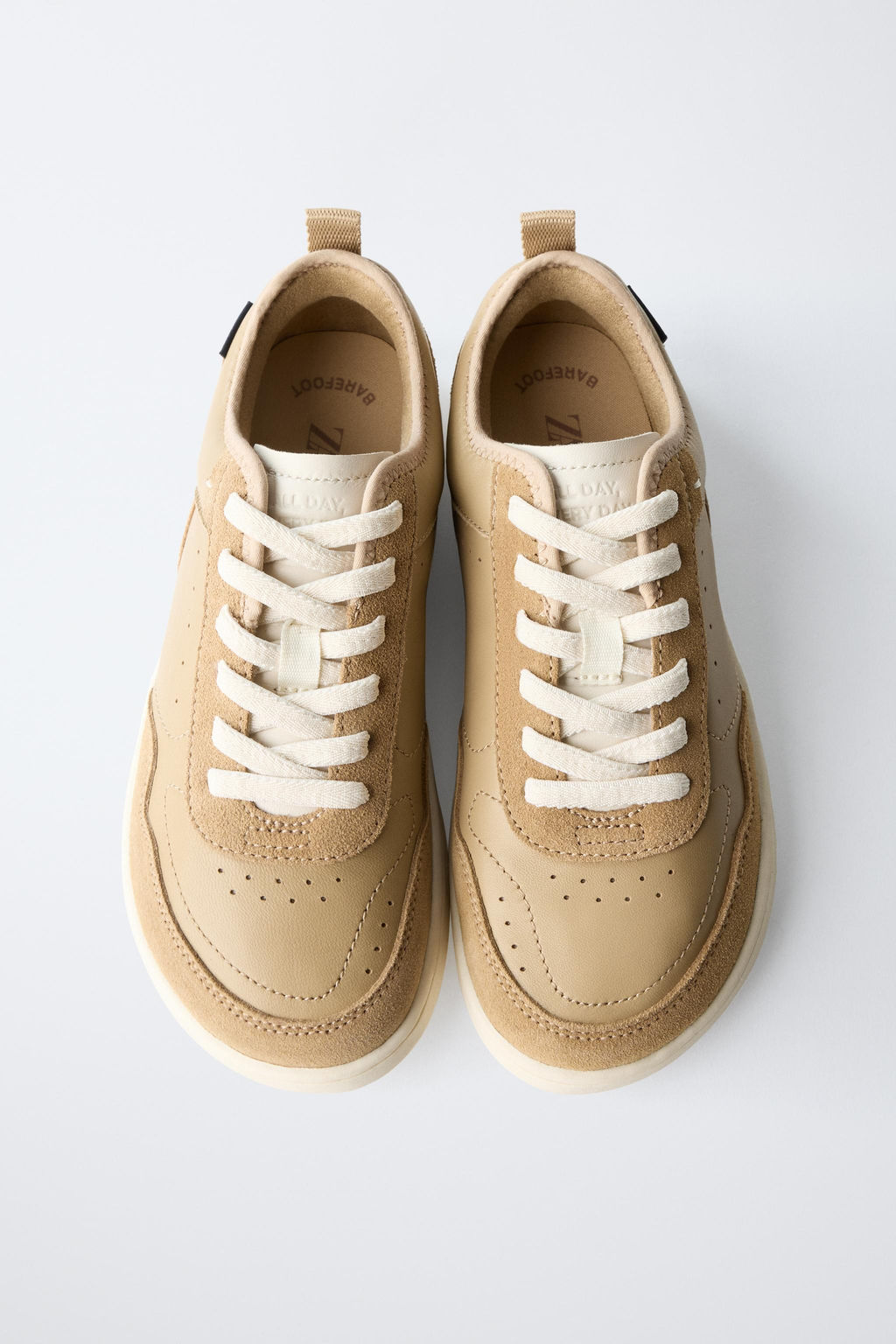 LEATHER BAREFOOT TRAINERS - Zara фото 9