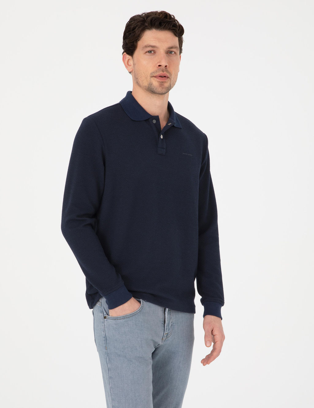 Lacivert Regular Fit Sweatshirt - Pierre cardin фото 3