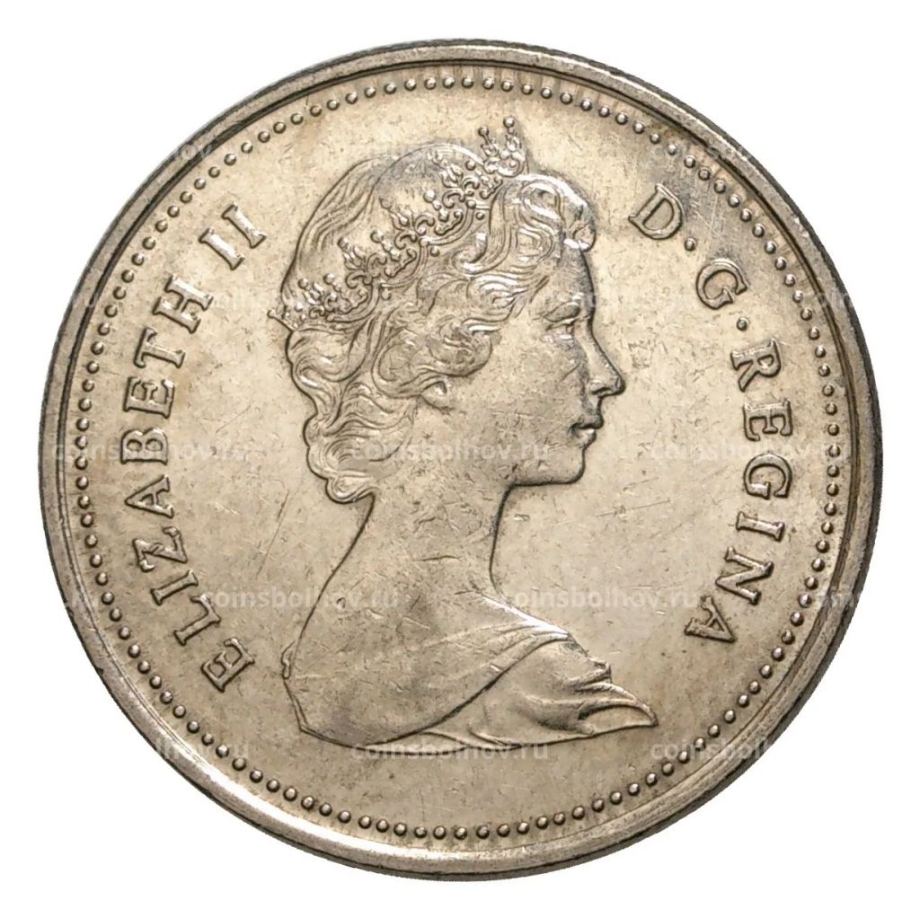 25 центов 1982 года Канада