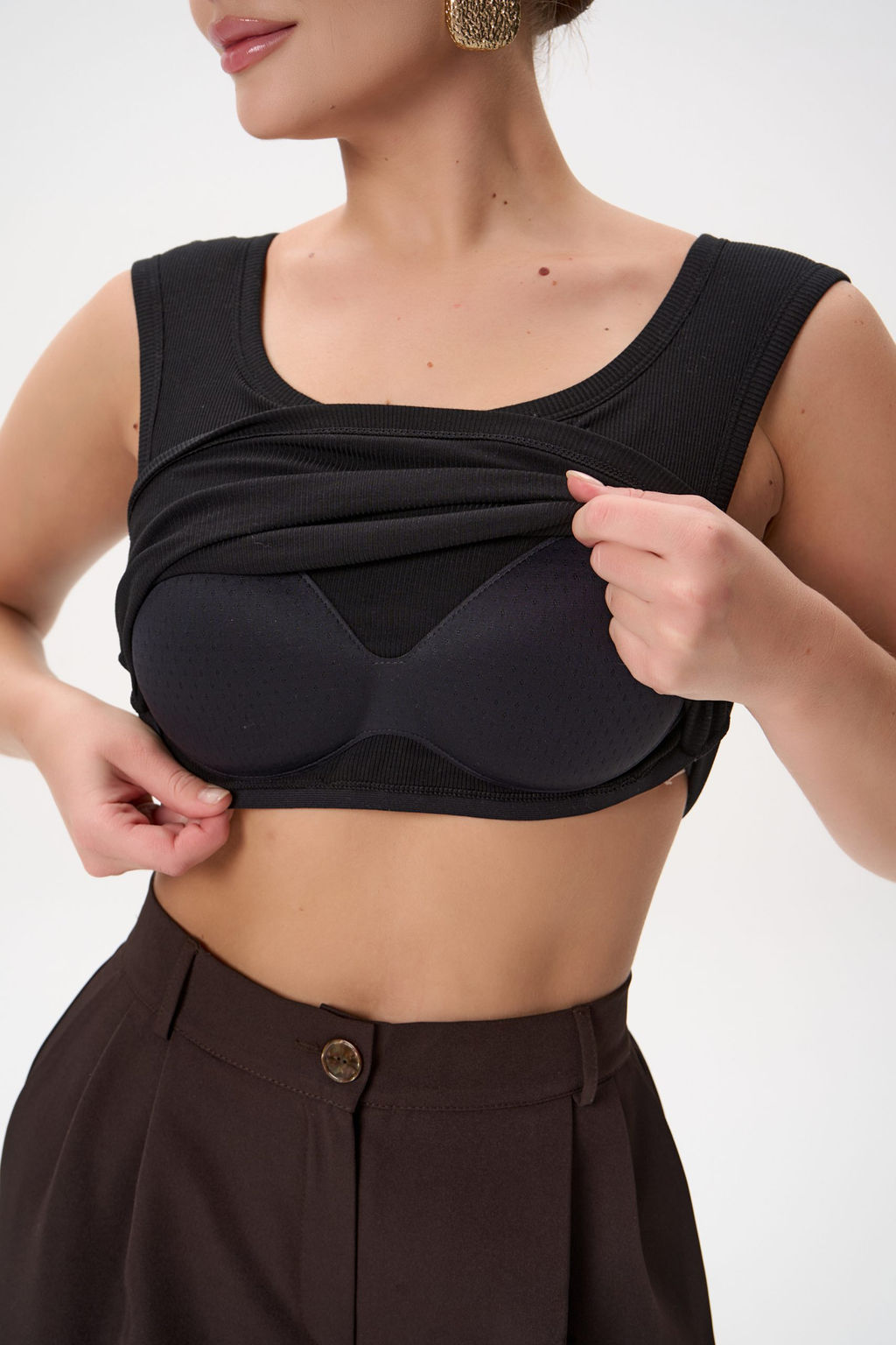 Топ Адри (чёрный) - Эльза фото 2