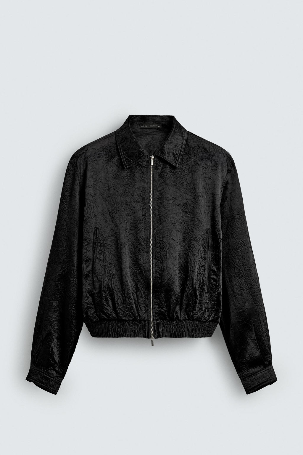 SHOULDER PAD BOMBER JACKET - Zara фото 7
