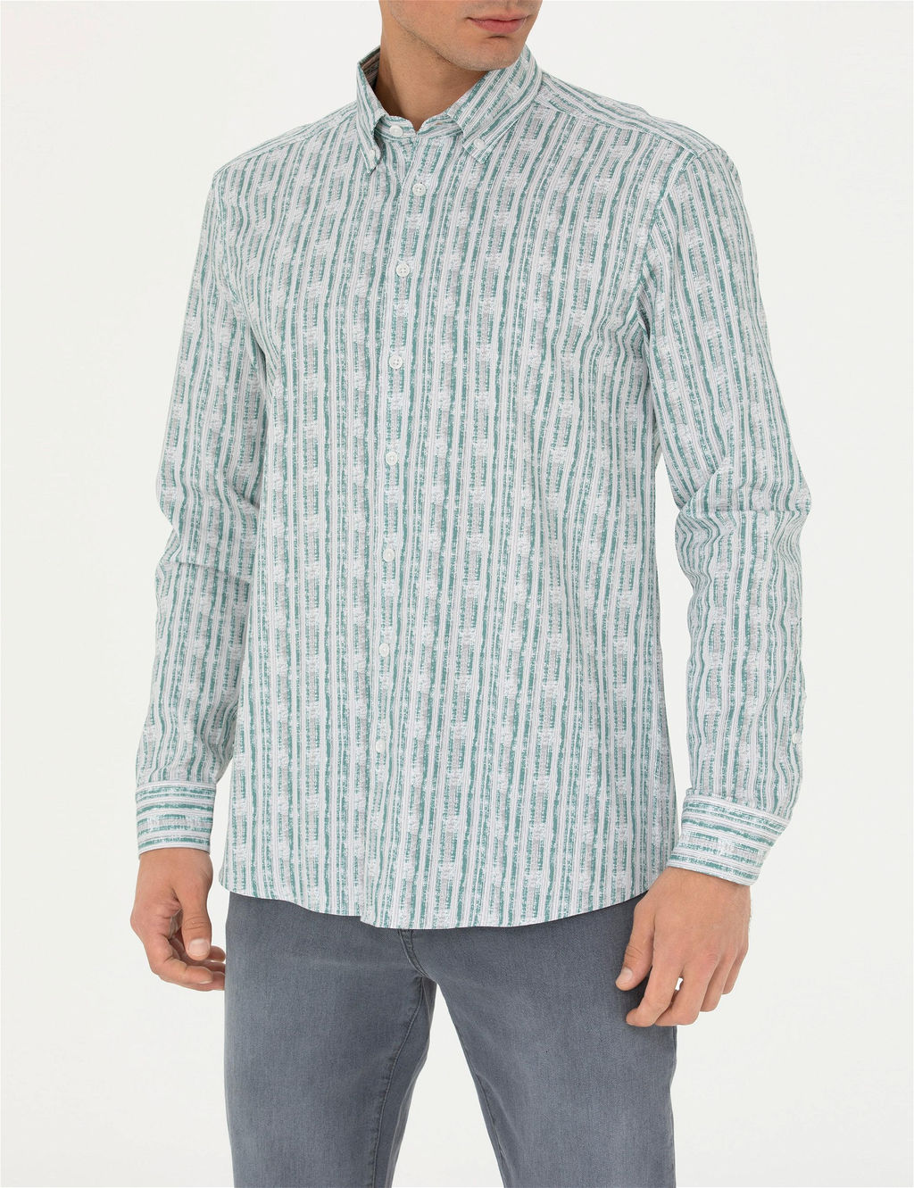 Mint Regular Fit Uzun Kollu G_mlek