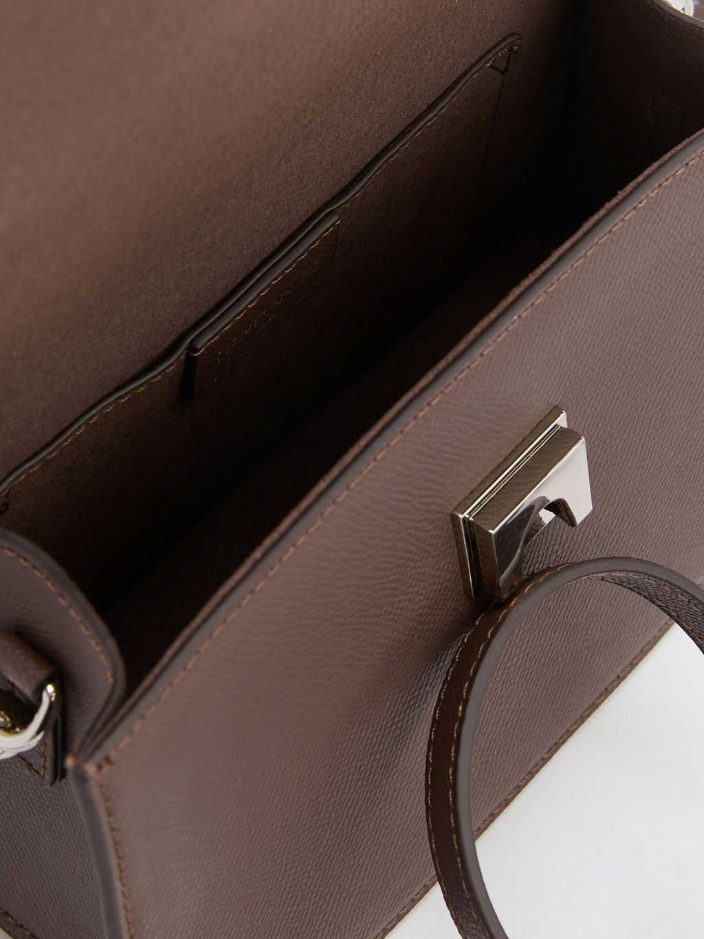 Женская сумка с ручками TENDANCE Артикул 4248388, темно-коричневый  фото 5