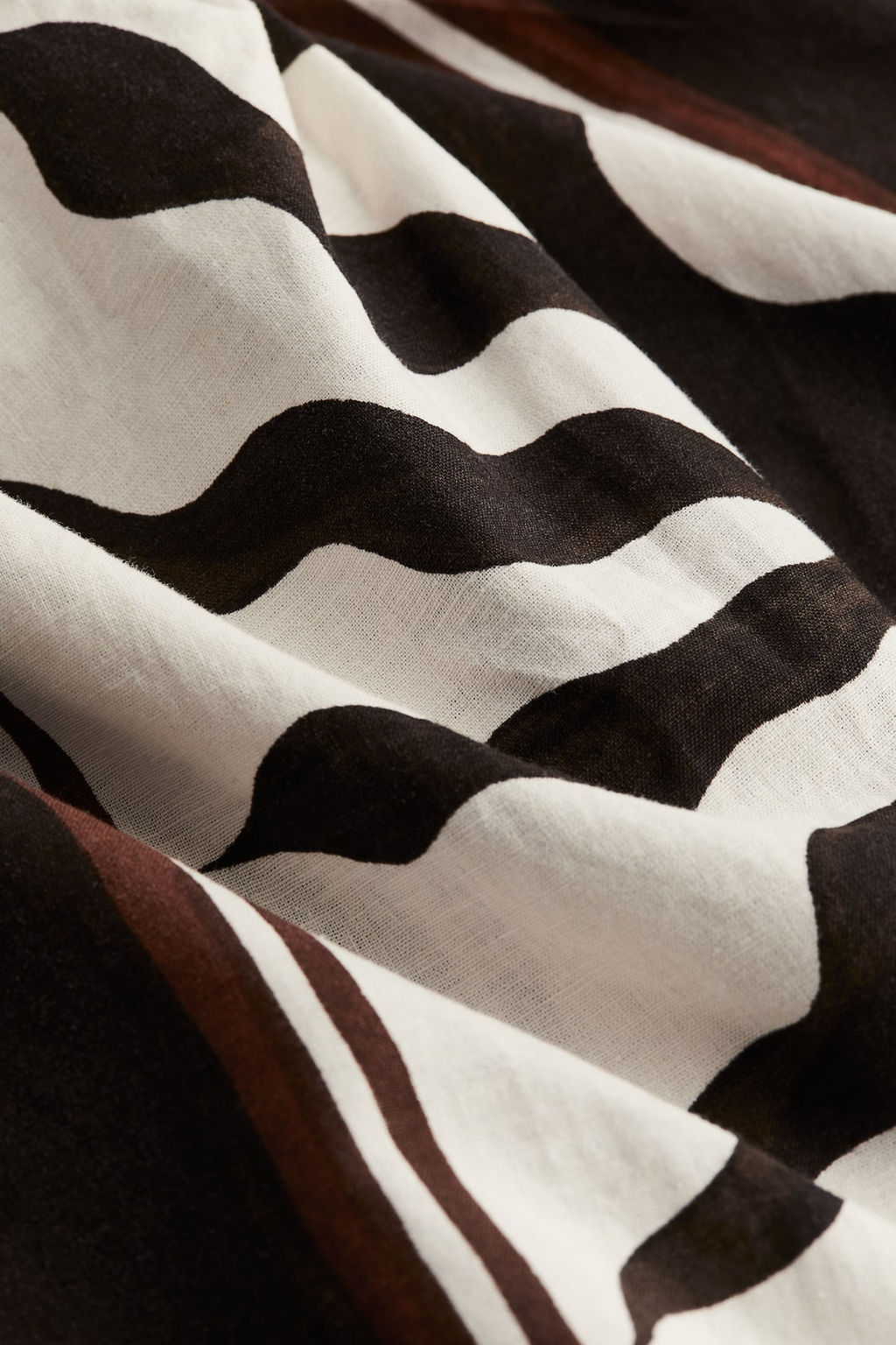 Falda en mezcla de lino con detalle girado - H&m фото 5