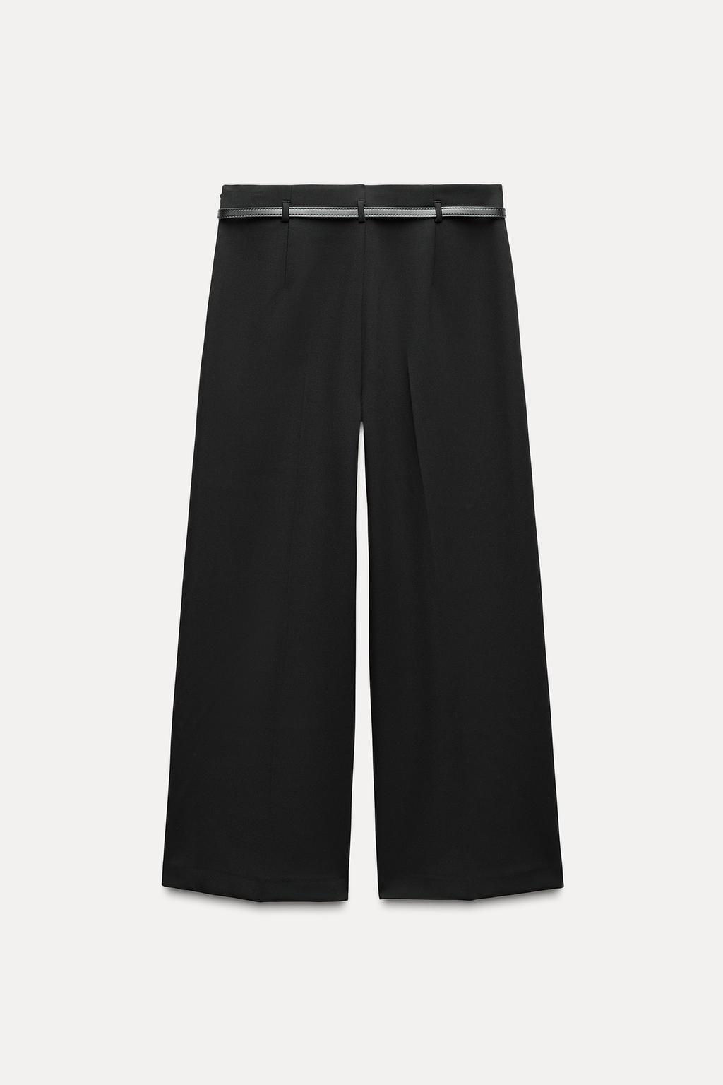 ZW COLLECTION BELTED CULOTTES - Zara фото 12