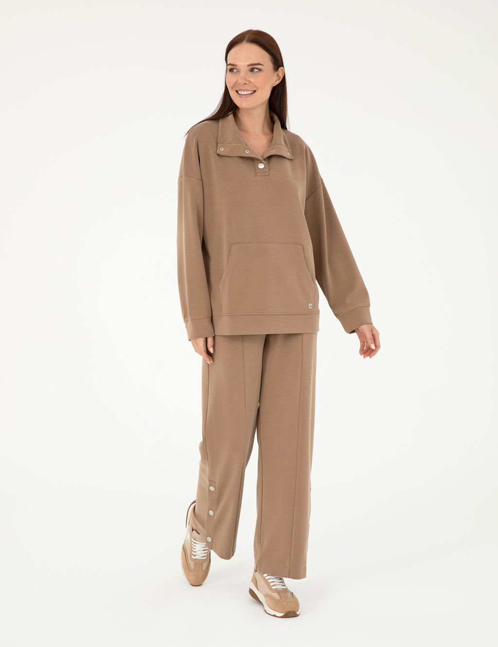 Kahverengi Flare Fit E_ofman Alt_