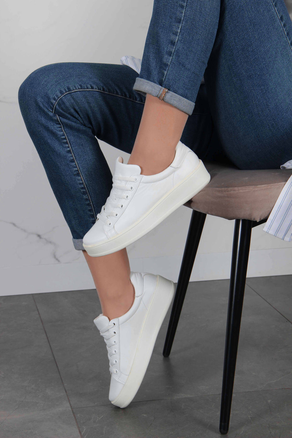 Кеды 128.143w.Белый