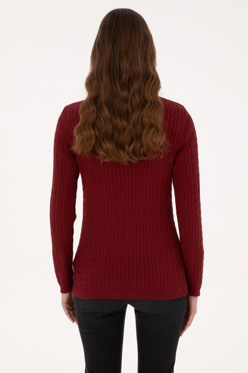 Kad_n Bordo Basic Triko H_rka