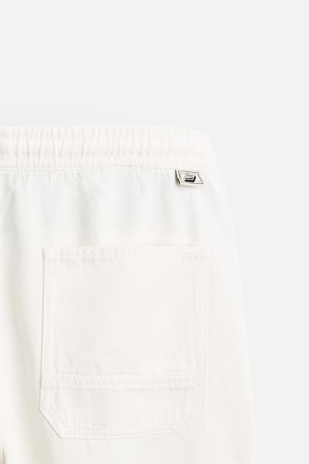 FADED JOGGER WAIST TROUSERS - Zara фото 8