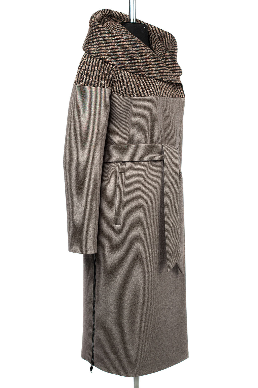 01-10252 Пальто женское демисезонное (пояс) - El podio фото 5