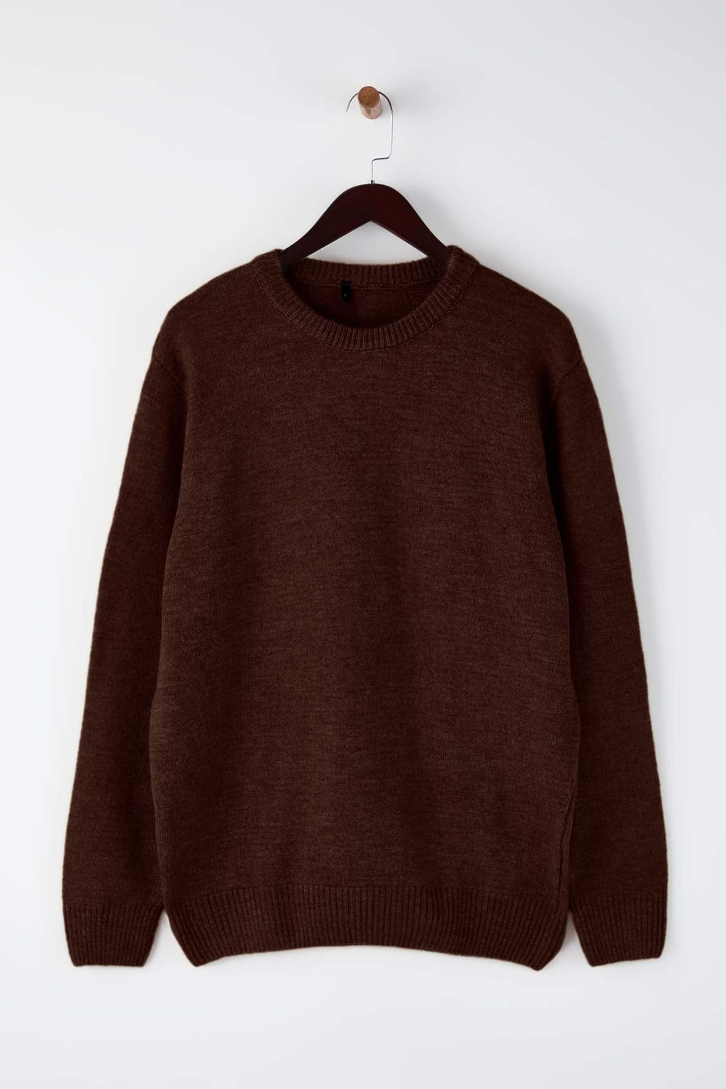 Haki Relaxed Bisiklet Yaka Kazak TMNAW26KZ00012 - Trendyolmilla фото 7