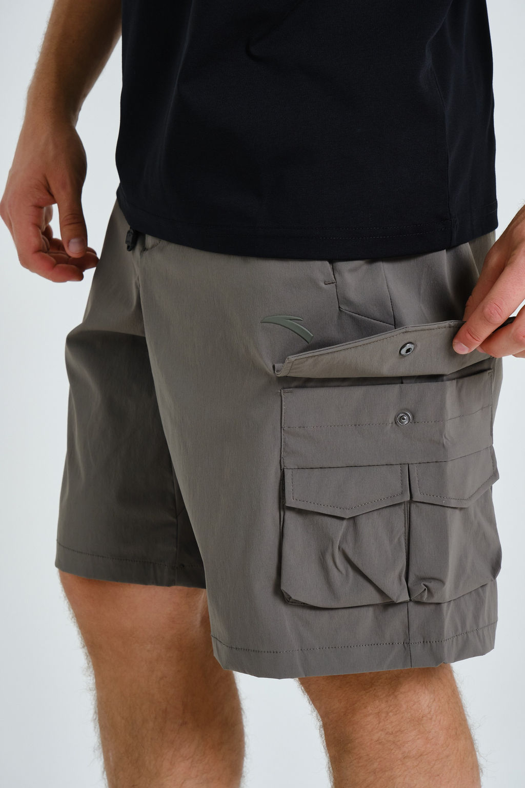 Шорты текстильные Серый - Anta фото 4