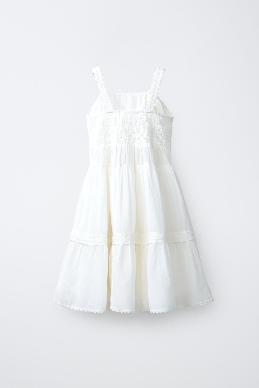 VESTIDO BORDADOS ROM?NTICO / Blanco - Zara фото 2