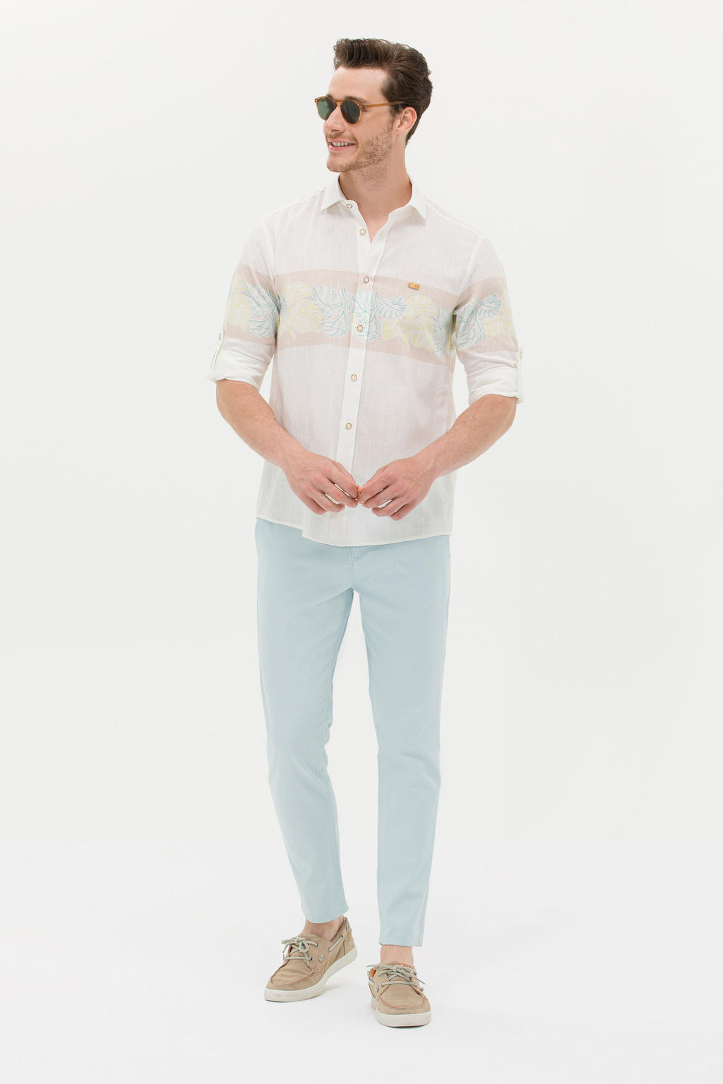 U. S. Polo Assn / Мужские брюки из плотной ткани цвета морской волны - U.s. polo assn фото 15