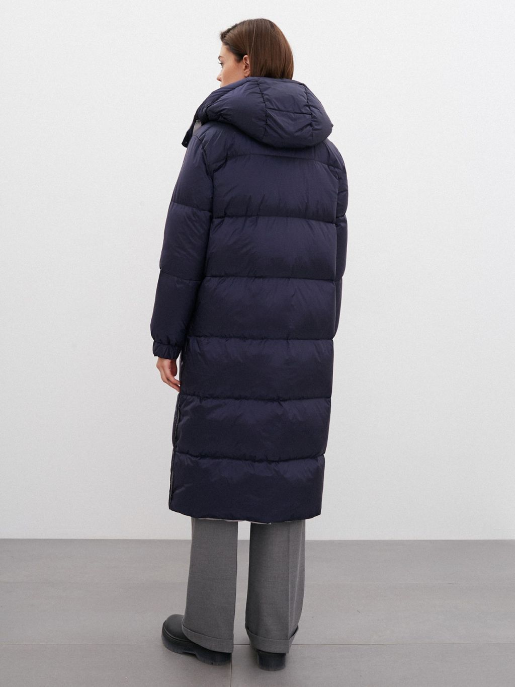 Conso/WDL 220530 - navy Пуховое Пальто фото 4
