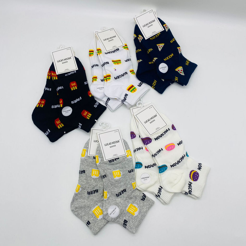 Носки короткие LUCAS - Фастфуд 10 шт. в уп (арт. 6018-09) - Storyland фото 2