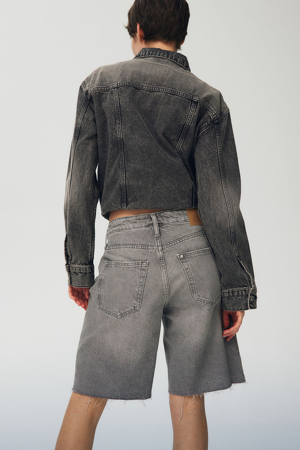 Vaquero corto Baggy Low - H&m фото 4
