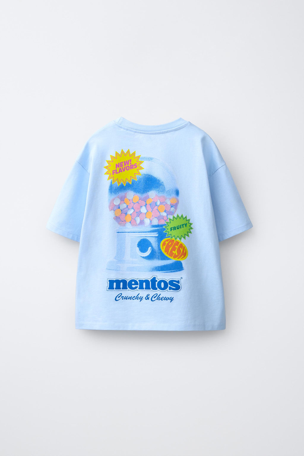 CAMISETA ESTAMPADO MENTOS ® / Celeste - Zara фото 2