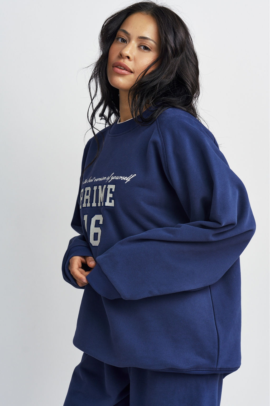 Свитшот винтажный Темно-синий - Erist store фото 4