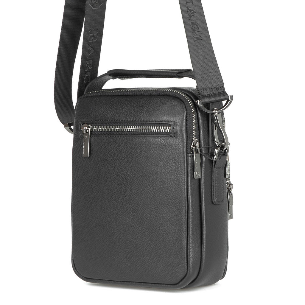 Мужская кожаная сумка - Barcelo biagi фото 3