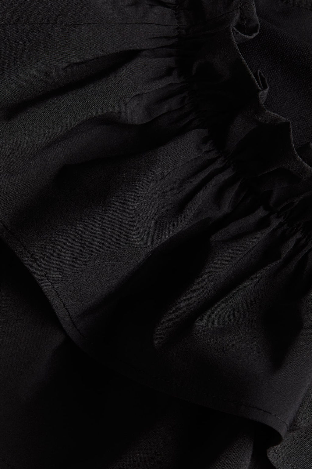 Top de un hombro con ribete de volante - H&m фото 5