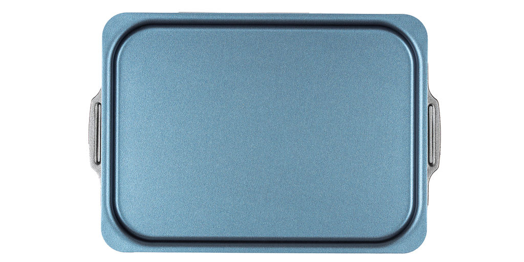 АП_Противень"Пикник Компакт"Skandia S190*250мм.2 цел.руч, мет/кр, а/п (синий) арт.63252 Калитва