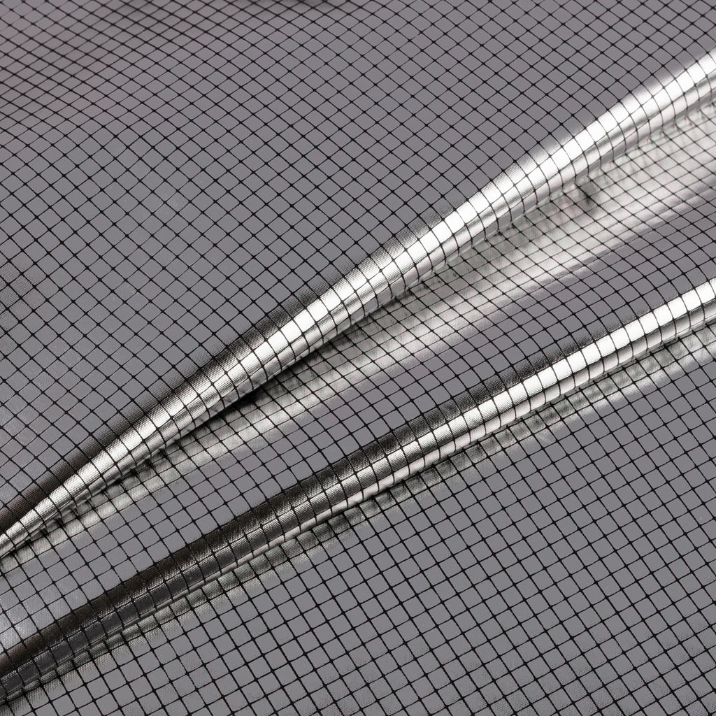 Ткань подкладочная Gamma Фольгированная FLT 100% полиэстер 150 см 1 см