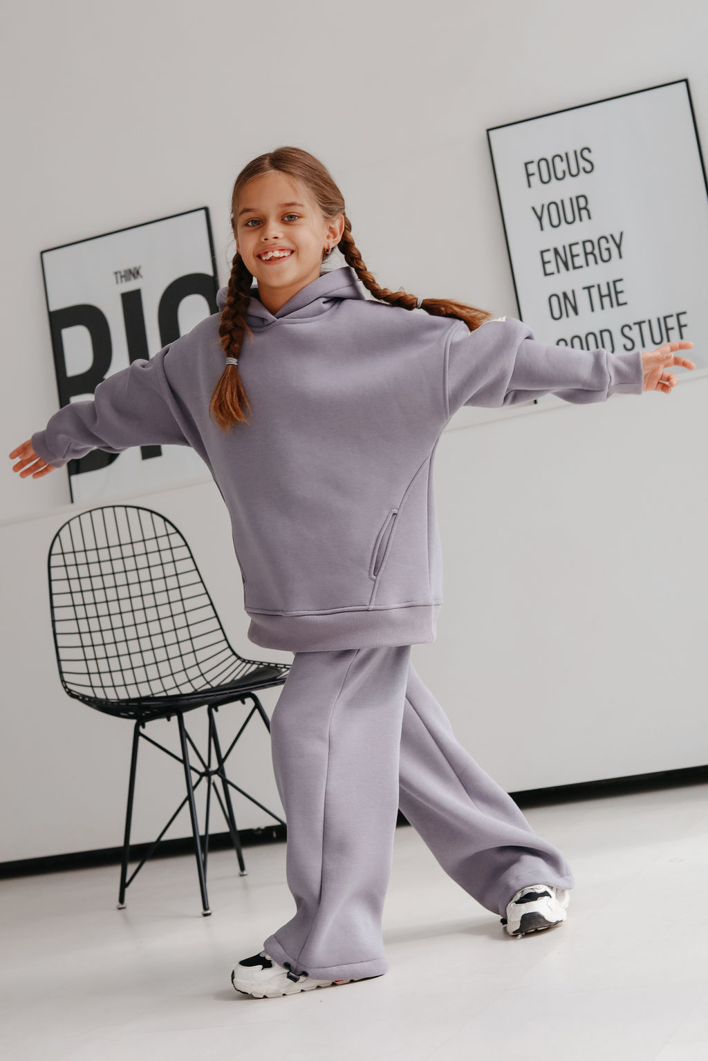 Худи утепленное, ртуть - Inzibe фото 17