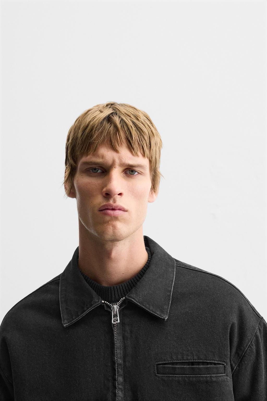 COMBINED DENIM JACKET - Zara фото 6