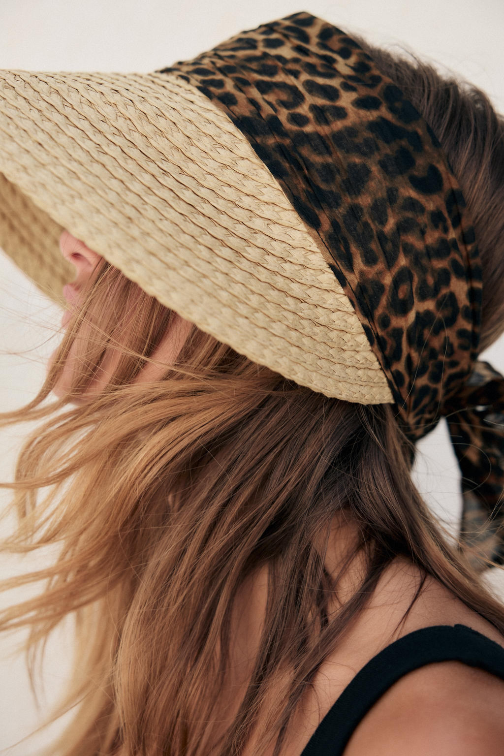 ANIMAL PRINT SCARF VISOR - Zara фото 2