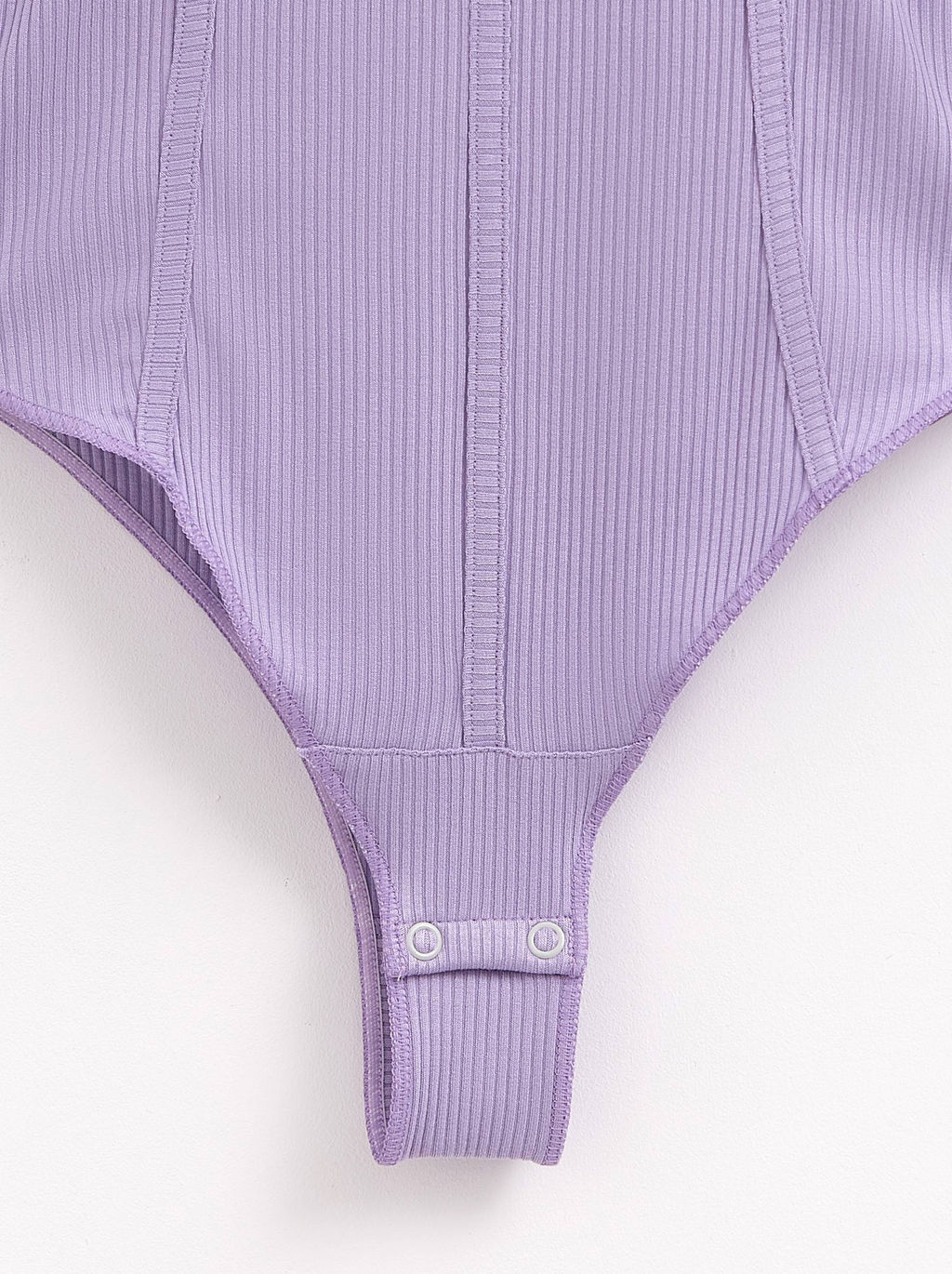 CONTE Боди в рубчик с настроченными кантами LBD 2626 pale iris - Conte elegant фото 6