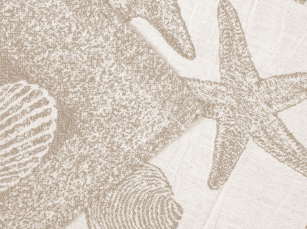 Полотенце 24С91-ШР/у. 60*105 "Ракушки" цв. 330 рис. 310