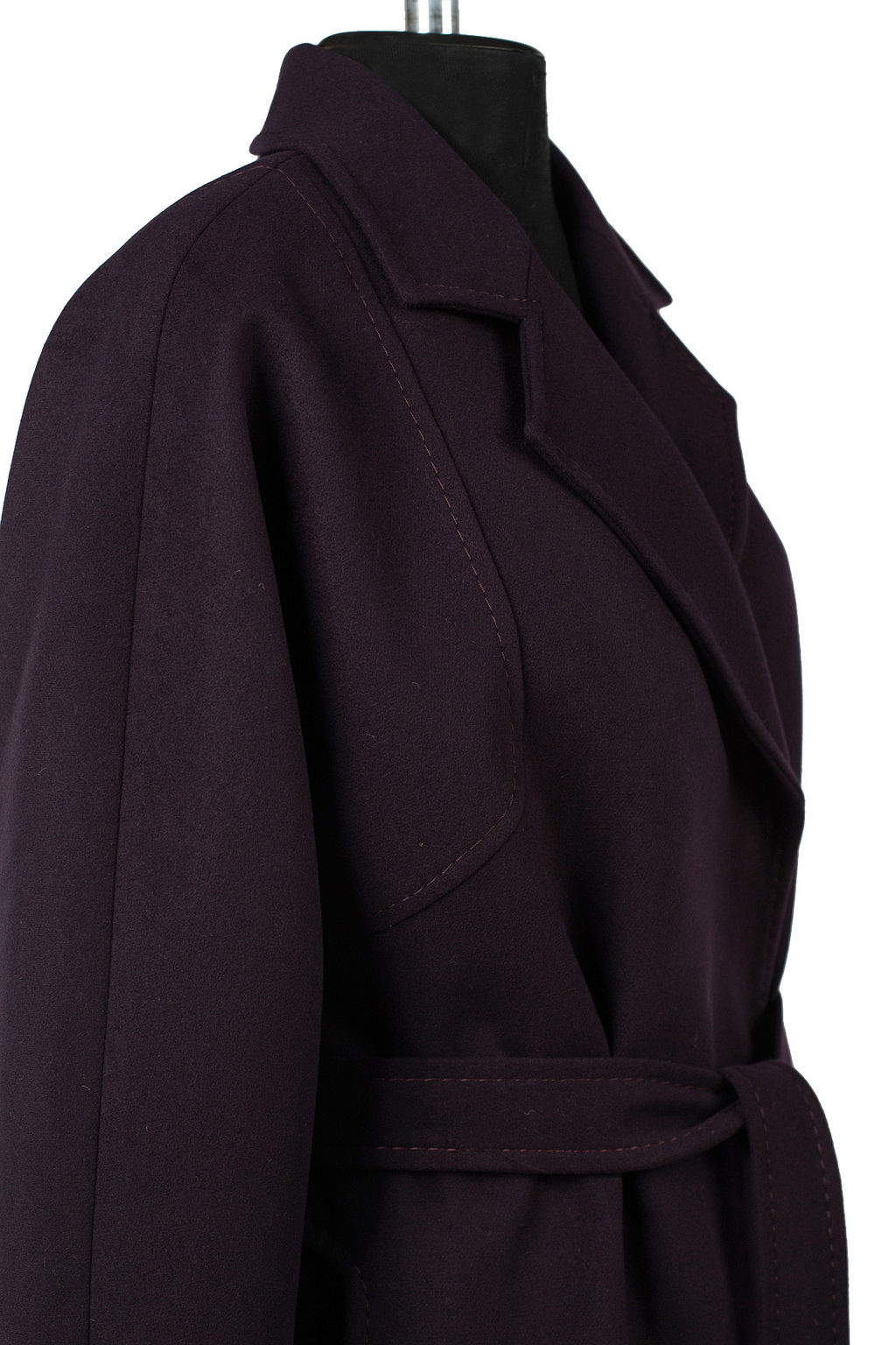 01-11875 Пальто женское демисезонное (пояс)