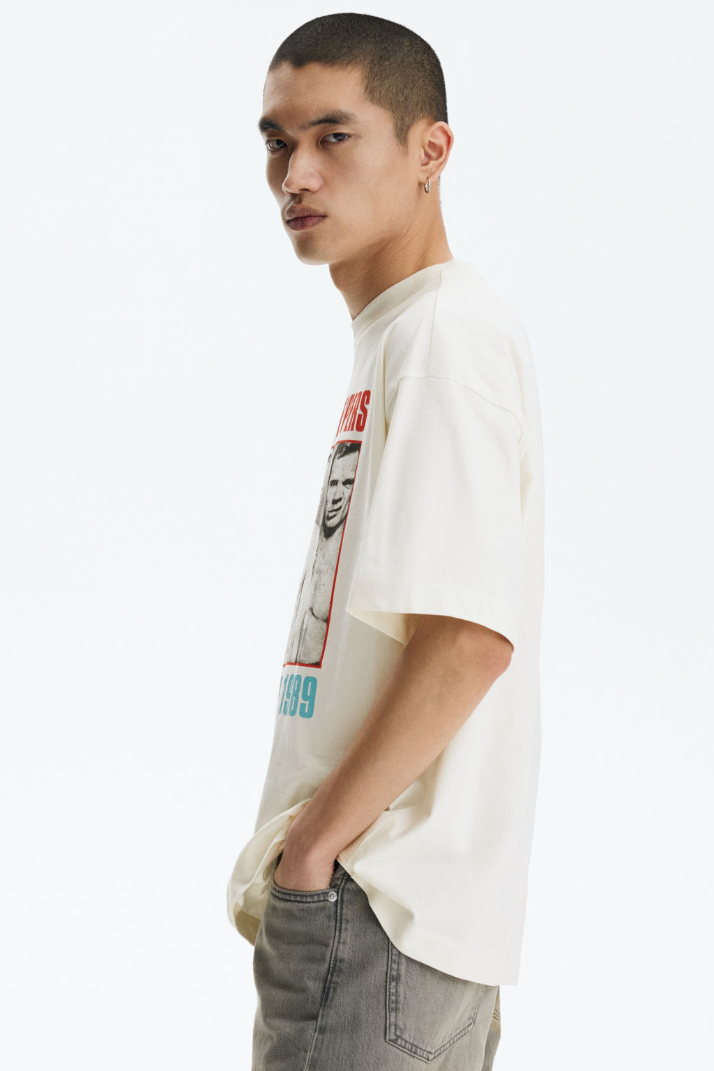 Camiseta Oversized Fit - H&m фото 15