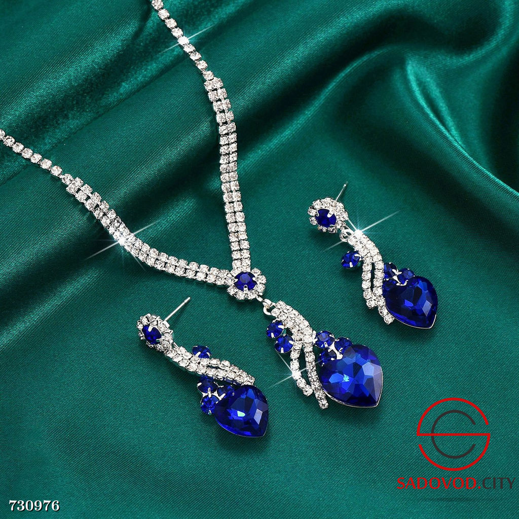 Женский набор бижутерии из страз - Bruno фото 7