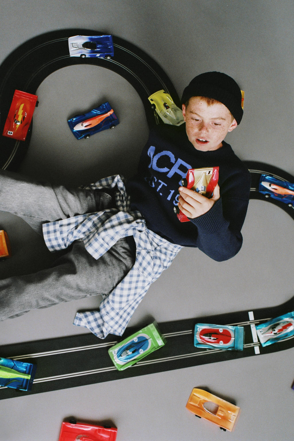 JACQUARD KNIT SWEATER WITH SLOGAN - Zara фото 5