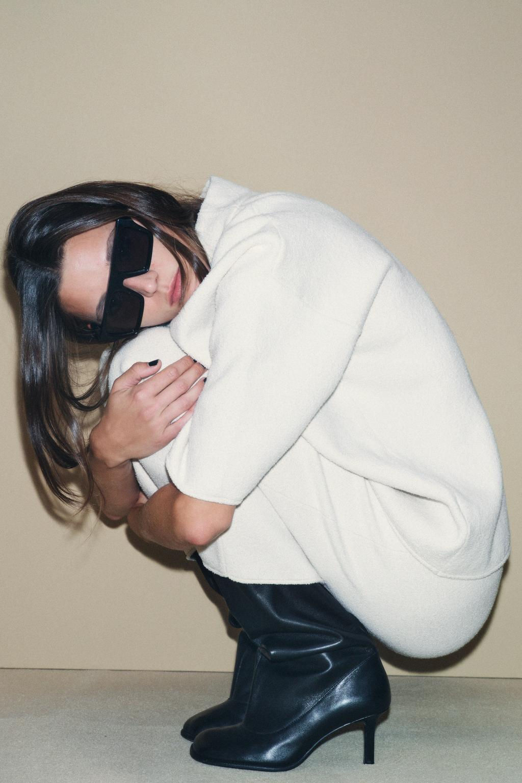 HIGH NECK KNIT SWEATER - Zara фото 5