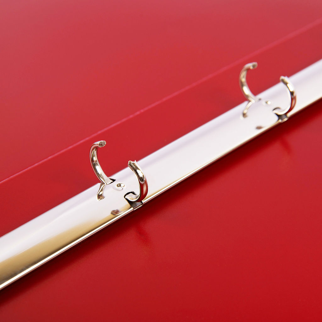 Expert Complete Premier Папка на 4 О-кольцах A4 700 мкм 25 мм волокно 4 шт. d - 17 мм красный new EC211430004