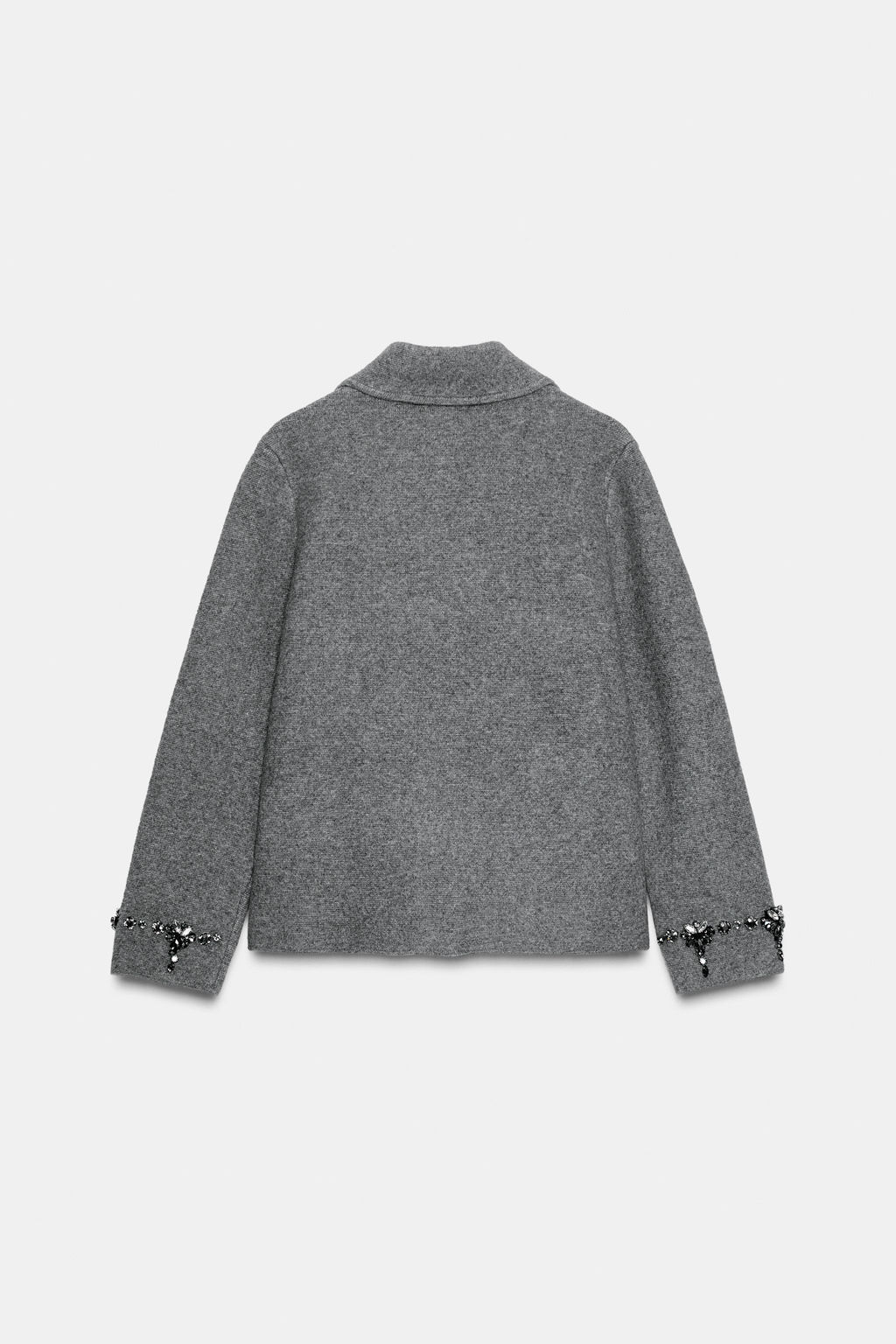 BEADED KNIT CARDIGAN