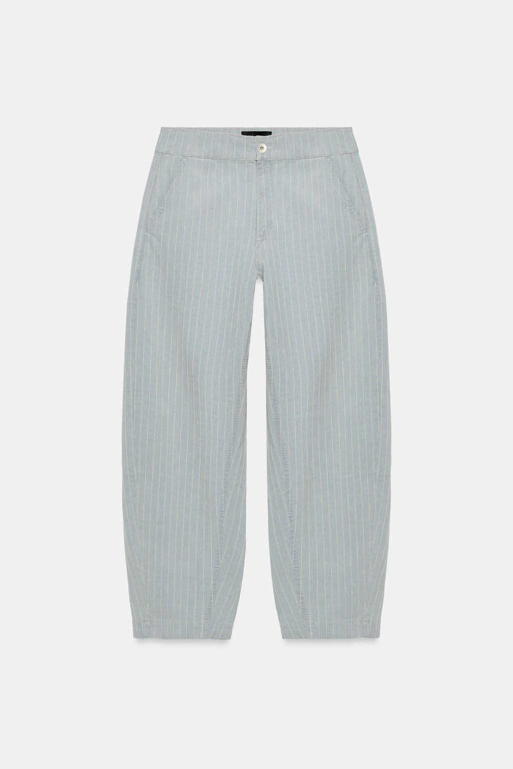 PANTAL?N DENIM ZW COLLECTION / Azul claro - Zara фото 3