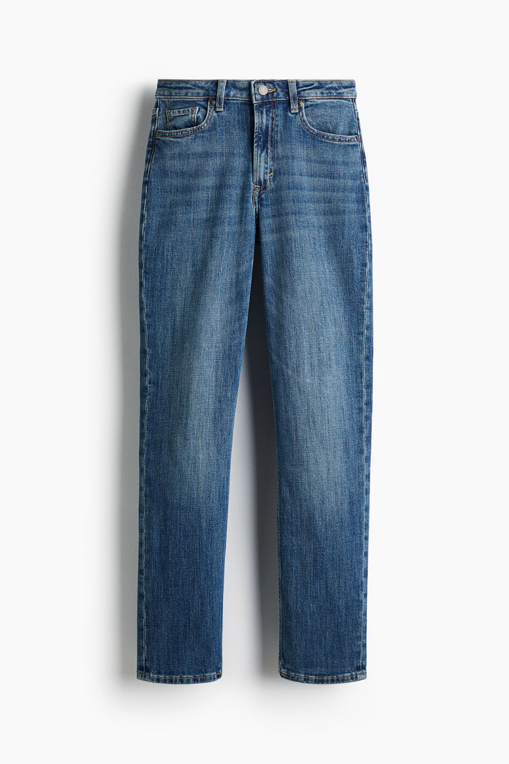 Slim Straight High Jeans - H&m фото 2
